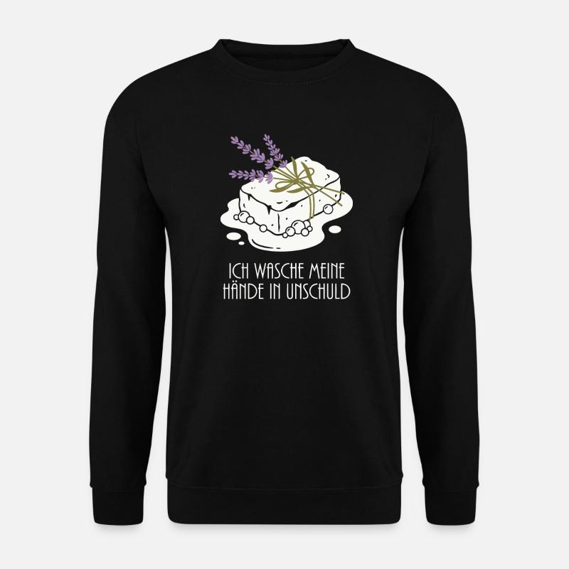 Soaps Foam Lavender Hobby - Unisex Sweatshirt - black