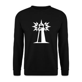 Icône du Phare - Sweat-shirt Unisexe - noir - Devant - Alina (178cm) & Michal (187cm)