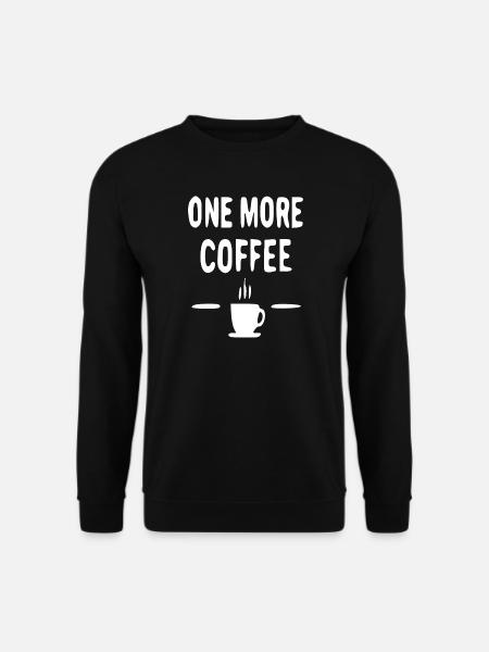 Even more coffee illustration - Unisex Sweatshirt - black