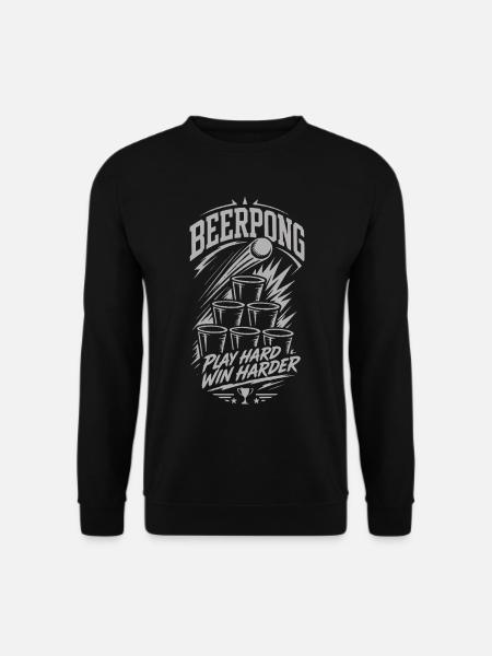 Beer Pong - Unisex Pullover - Schwarz