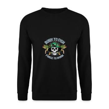 Contrainte de travailler Custom Inspector Gi - Sweat-shirt Unisexe - noir - Devant - Alina (178cm) & Michal (187cm)
