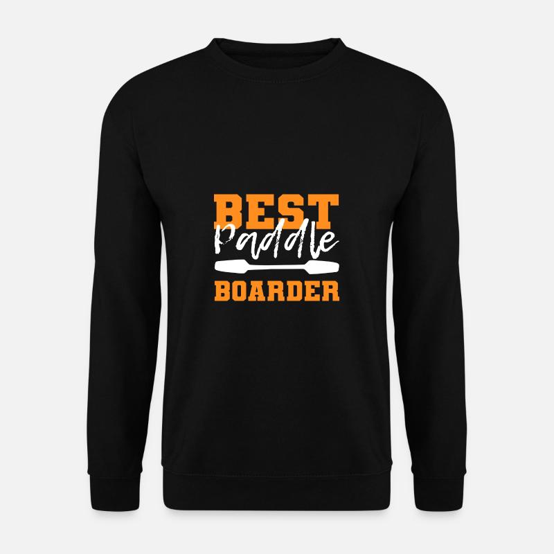 Best Paddle Boarder Lifeguard Gift - Unisex Sweatshirt - black