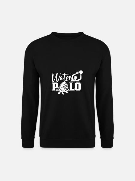 Wasserball Team Wasserballer Wasserballspieler - Unisex Pullover - Schwarz