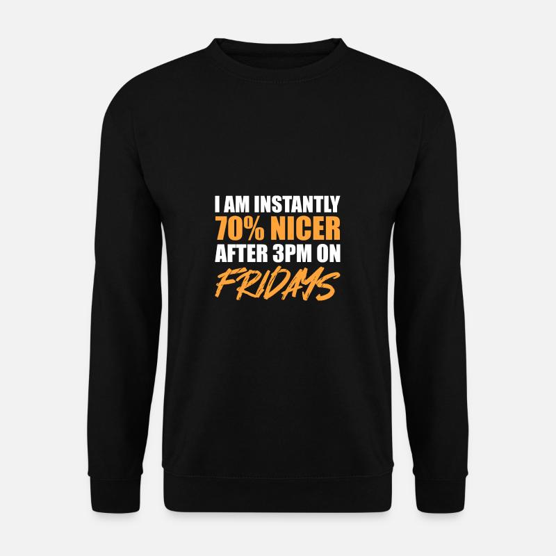 Sofort schöner Arbeitstier Geschenk - Unisex Pullover - Schwarz