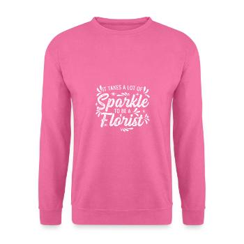 Viele funkeln Gärtner Geschenk - Unisex Pullover - Pink - Vorne