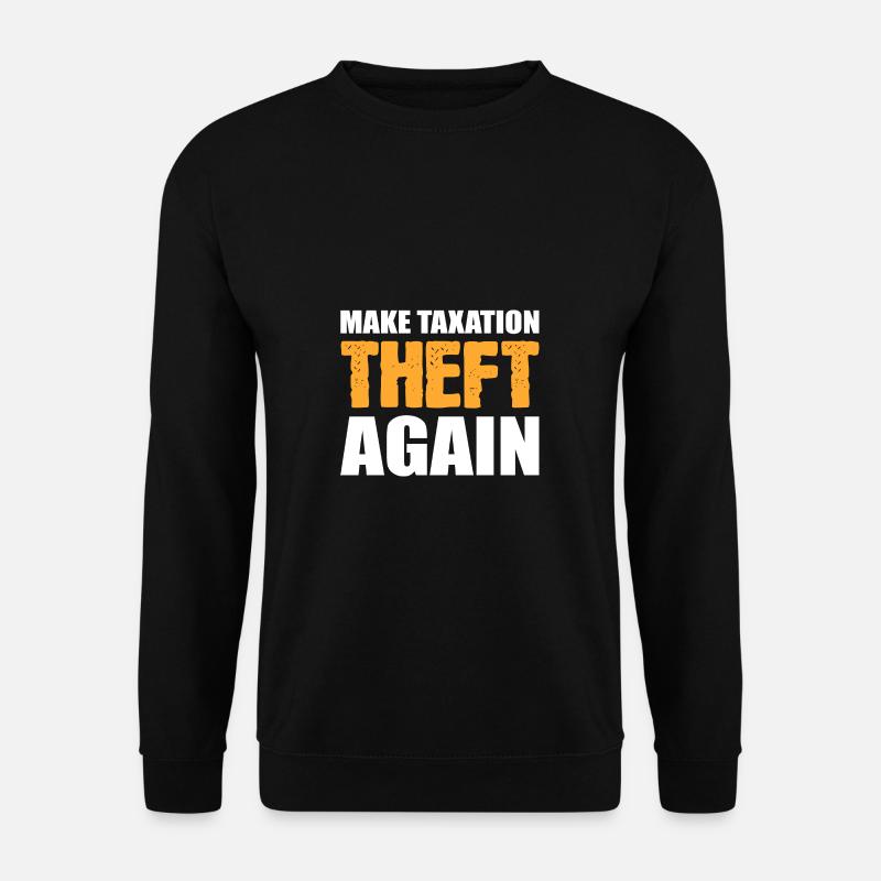 Theft again accountant poison - Unisex Sweatshirt - black