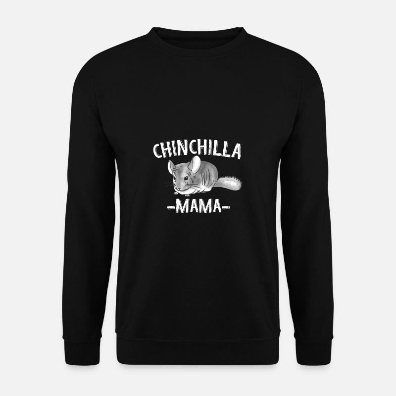 Chinchilla Mama - Unisex Pullover - Schwarz
