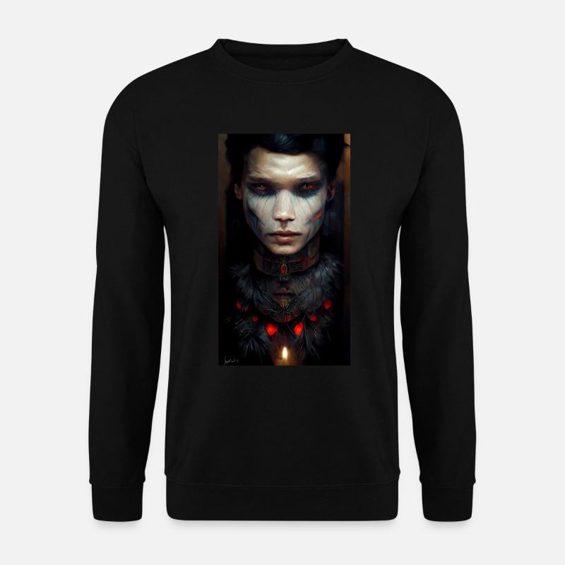 Red Warrior - Unisex Sweatshirt - black