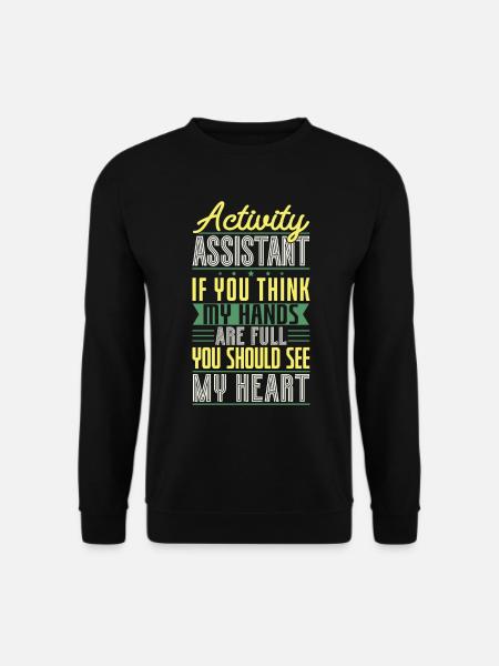 Activity Assistant Appreciation - Unisex Pullover - Schwarz