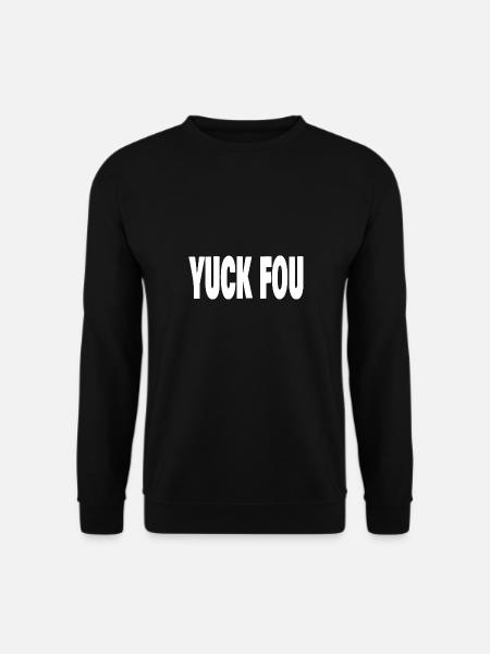 Crazy Yuck - Unisex Sweatshirt - black