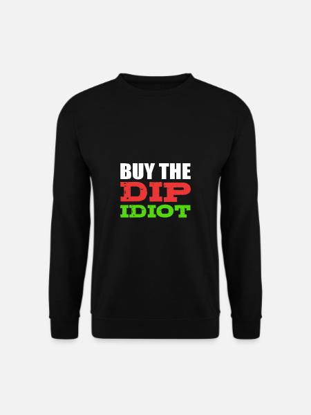 Kaufen Sie den Dip Witziger Mann Geschenk - Unisex sweater - sort