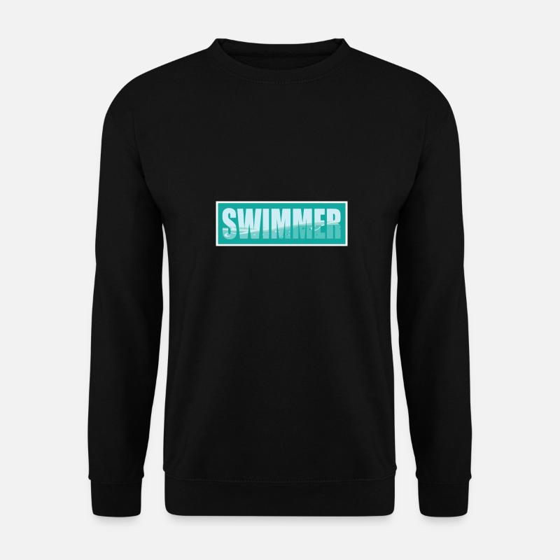 Swimmer - Unisex Pullover - Schwarz