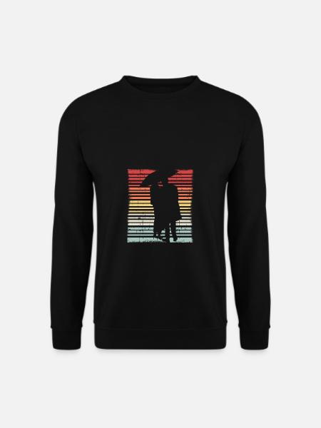 Umbrella Umbrella love love couple - Unisex Sweatshirt - black
