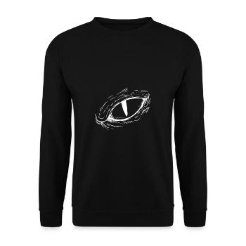 Eyes Dragon Costume Fan Gift - Unisex Sweatshirt - black - Front - Alina (178cm) & Michal (187cm)
