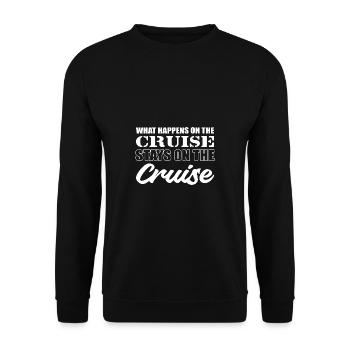 Restez sur le cruise Cruise Director Poison - Sweat-shirt Unisexe - noir - Devant - Alina (178cm) & Michal (187cm)