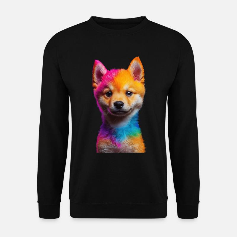 Shiba Inu - Unisex Pullover - Schwarz