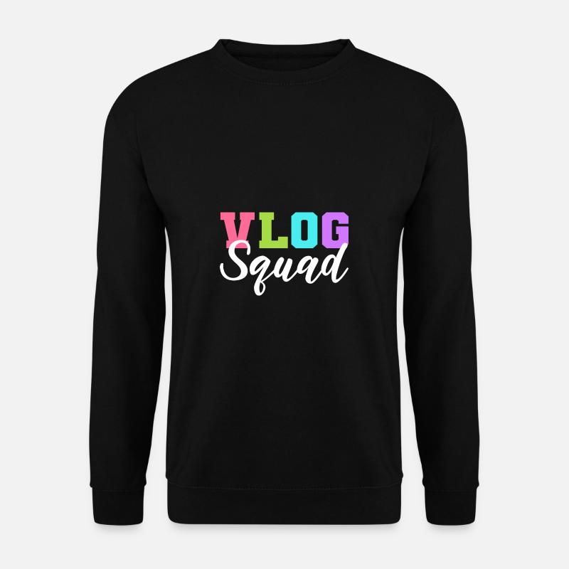 Vlog-Kader Videograf Gift - Unisex Sweatshirt - black