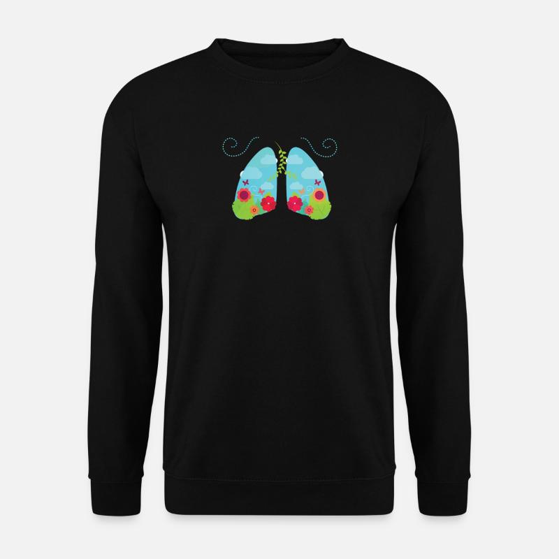Nichtraucher - Unisex Pullover - Schwarz