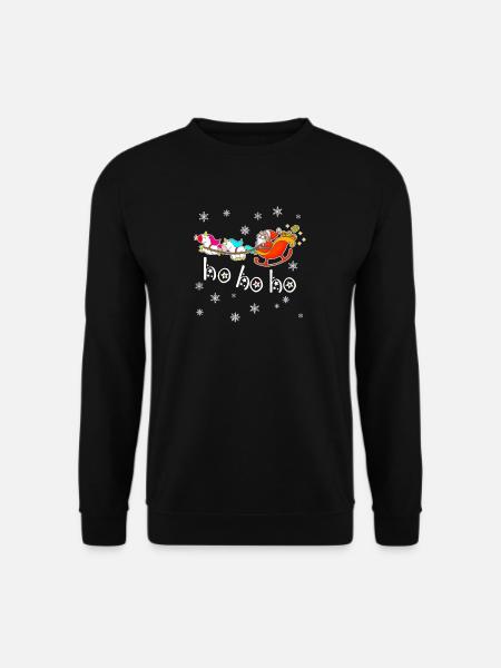 Unicorn Unicorn Christmas - Unisex Sweatshirt - black