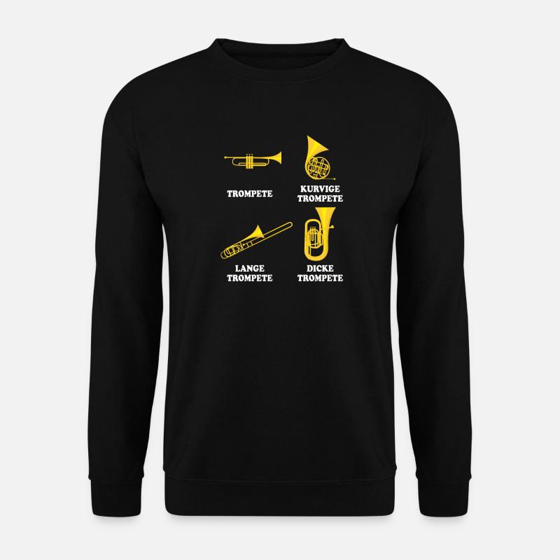 Trumpet - Unisex Sweatshirt - black