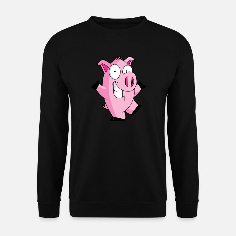 Pig - Unisex Sweatshirt - black