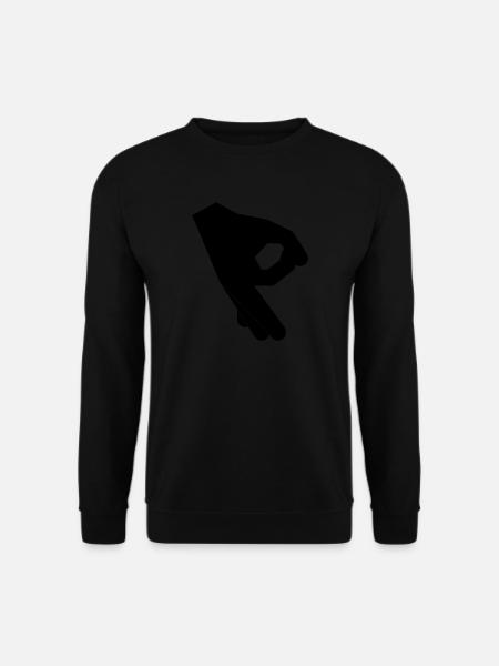 Handspiel - Unisex Pullover - Schwarz