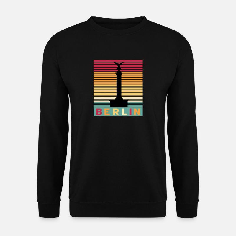 Berlin Victory Column - Unisex Sweatshirt - black