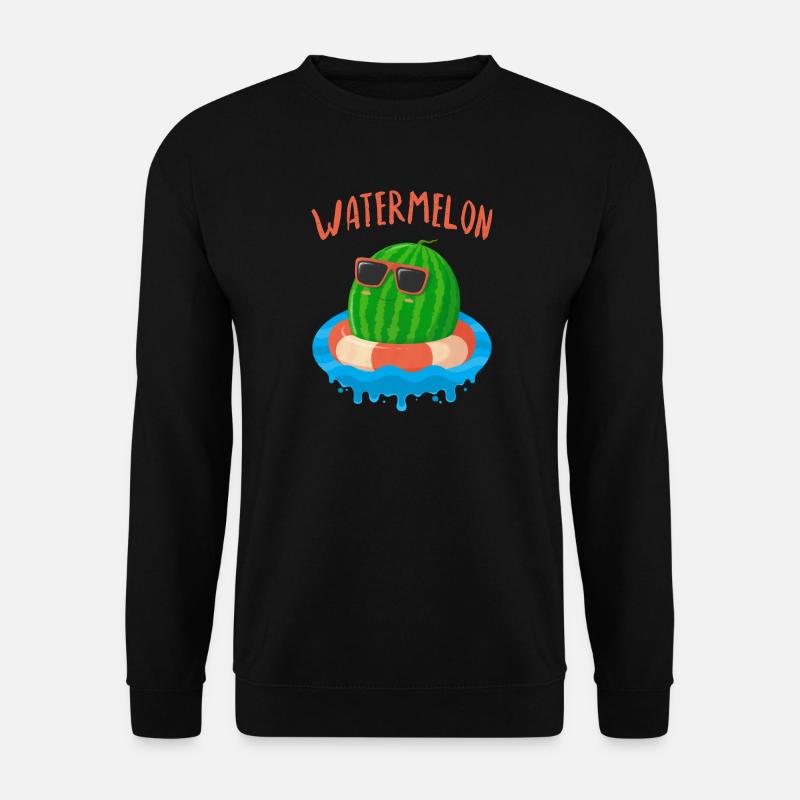 Watermelon 1 - Unisex Sweatshirt - black