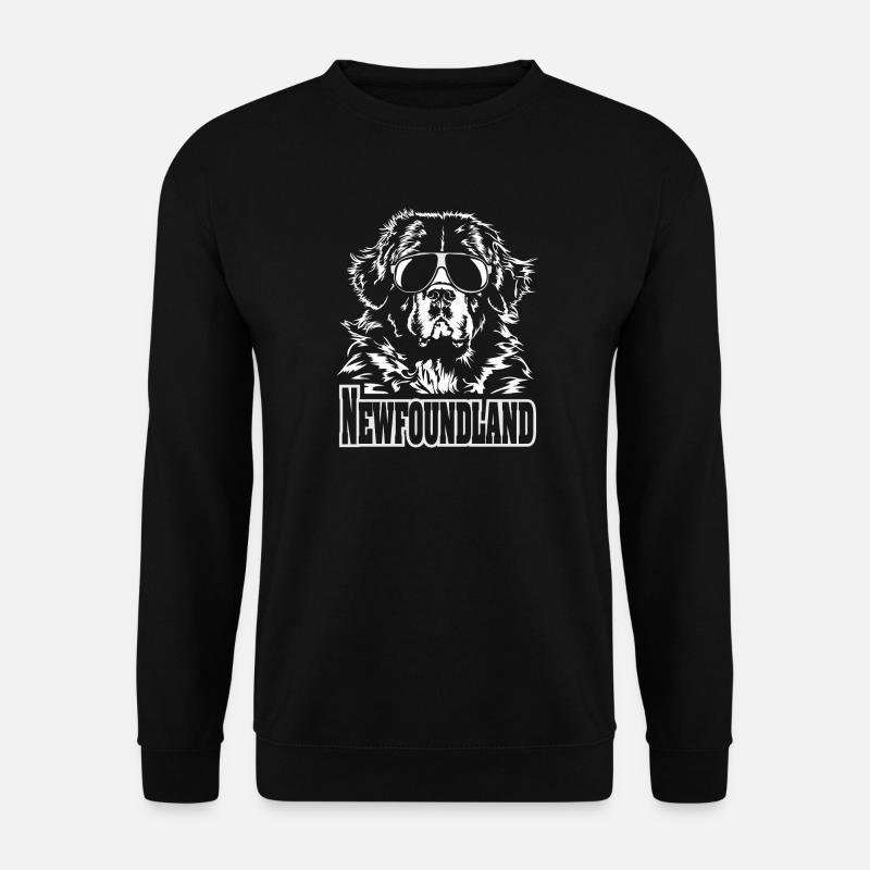 NEWFOUNDLAND cool Wilsigns Hund Hunde Geschenke - Unisex Pullover - Schwarz