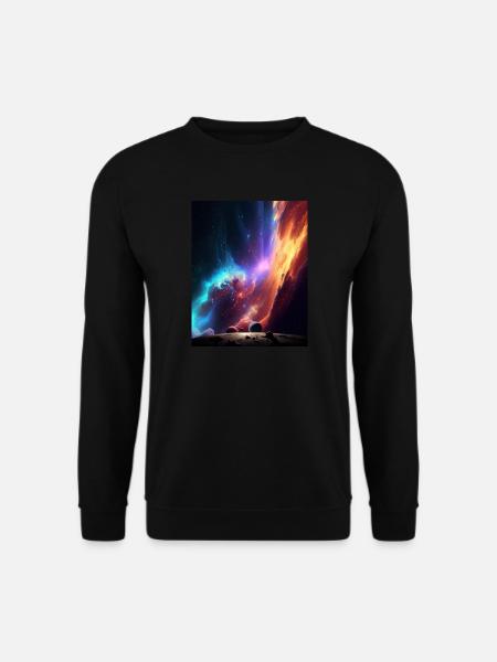 Es gibt keinen Ort wie den Weltraum - Unisex Pullover - Schwarz