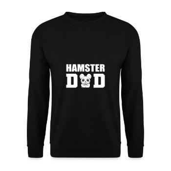 Hamster Dad Wildlife Rehabilitator Poison - Unisex Sweatshirt - black - Front - Alina (178cm) & Michal (187cm)
