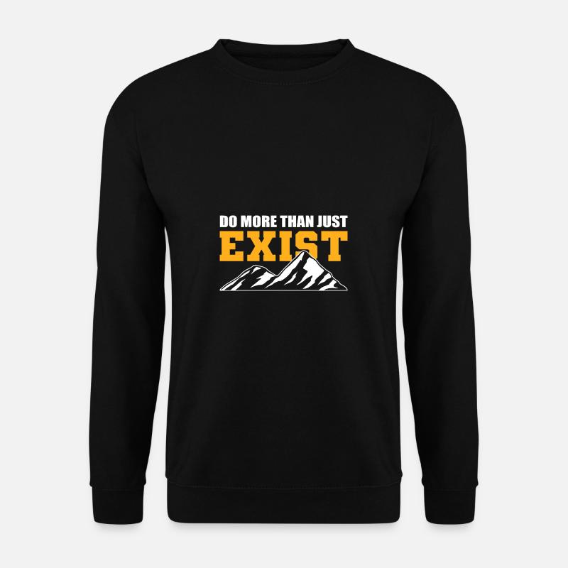 TU mehr Hillwalker Gift - Unisex Pullover - Schwarz