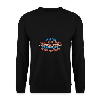 Odeur de poison triathlète au chlore - Sweat-shirt Unisexe - noir - Devant - Alina (178cm) & Michal (187cm)