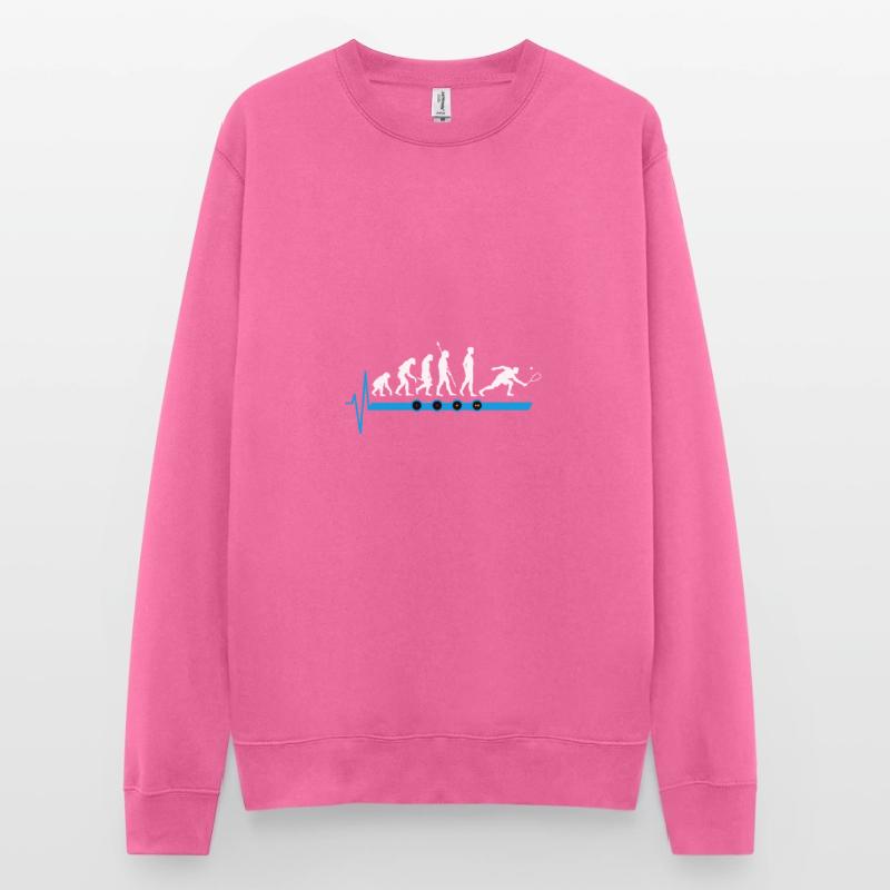Evolution squash squash ball Unisex Sweatshirt