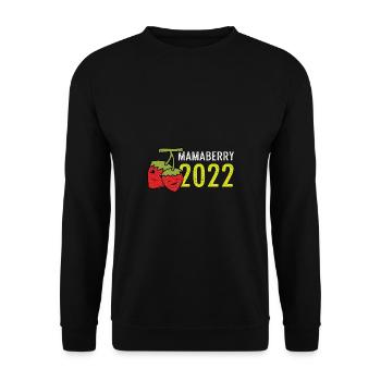 Mamaberry 2022 Loving Mother Cadeau - Sweat-shirt Unisexe - noir - Devant - Alina (178cm) & Michal (187cm)