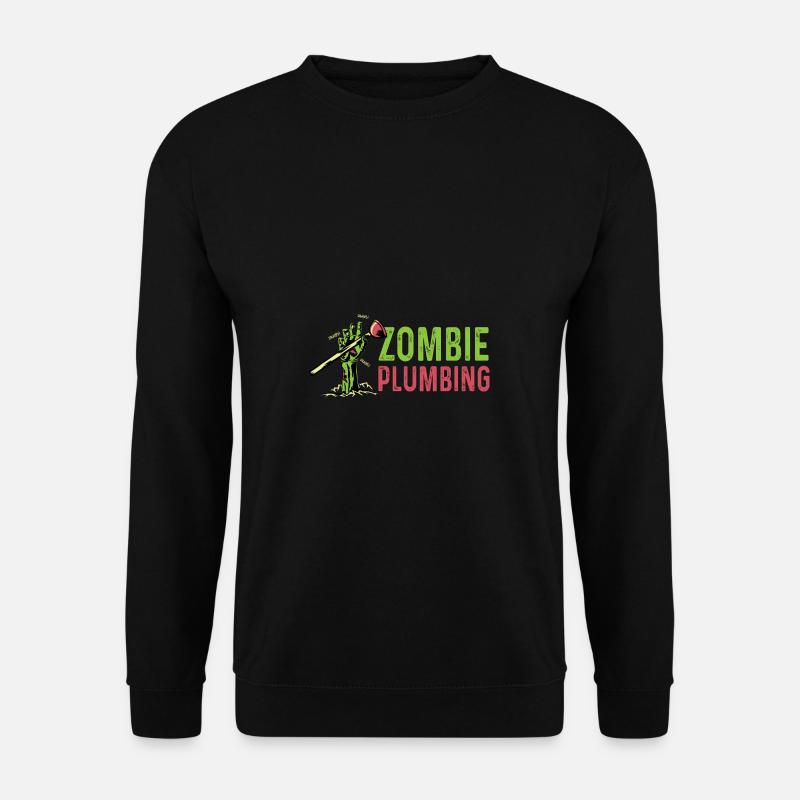 Zombie-Klempnerung. Installateur Gift - Unisex Pullover - Schwarz