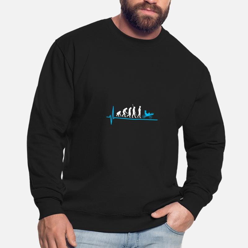 Vélo couché cycliste couché Evolution Sweat-shirt Unisexe