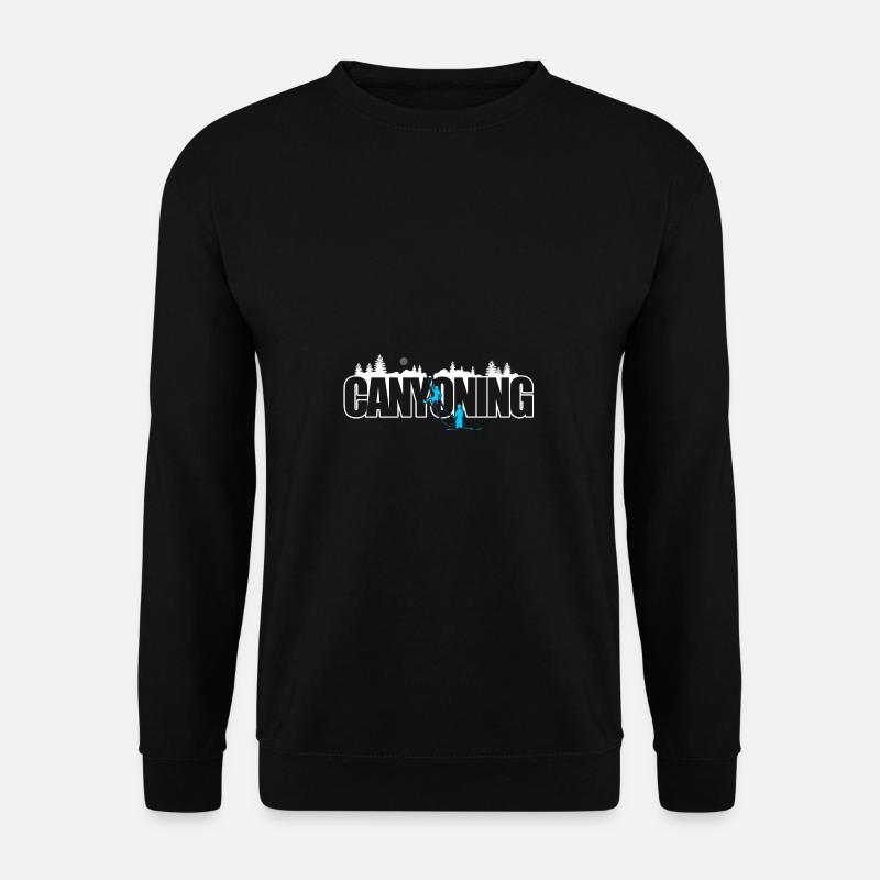 CANYONING Alpinisme Escalade Randonnée - Sweat-shirt Unisexe - noir