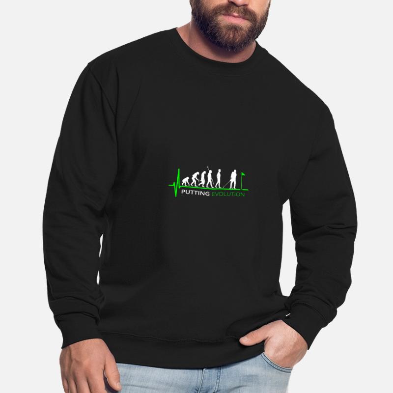 Golf Evolution Golfer Putti Unisex Sweatshirt