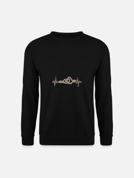 Achterbahn Freizeitpark Vintage Rummel - Unisex Pullover - Schwarz