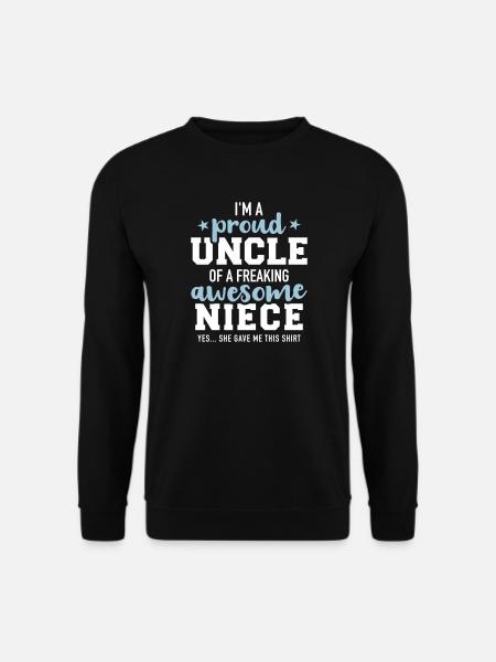 uncle - Unisex Sweatshirt - black