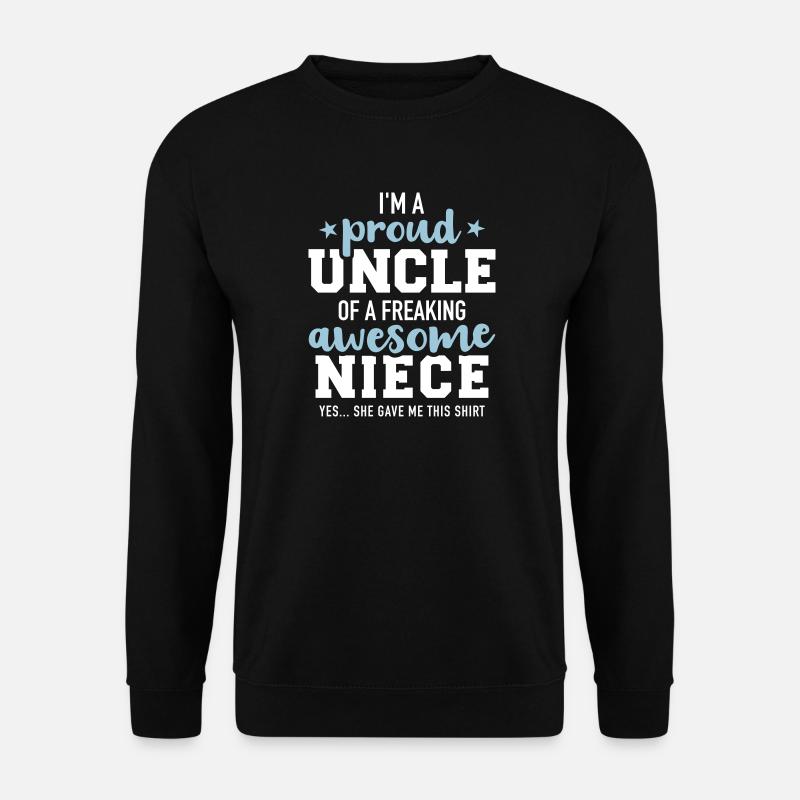 uncle - Unisex Sweatshirt - black