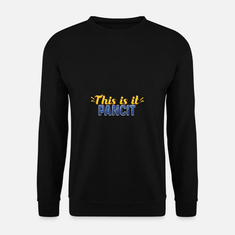 Pancit Koch Geschenk - Unisex Pullover - Schwarz