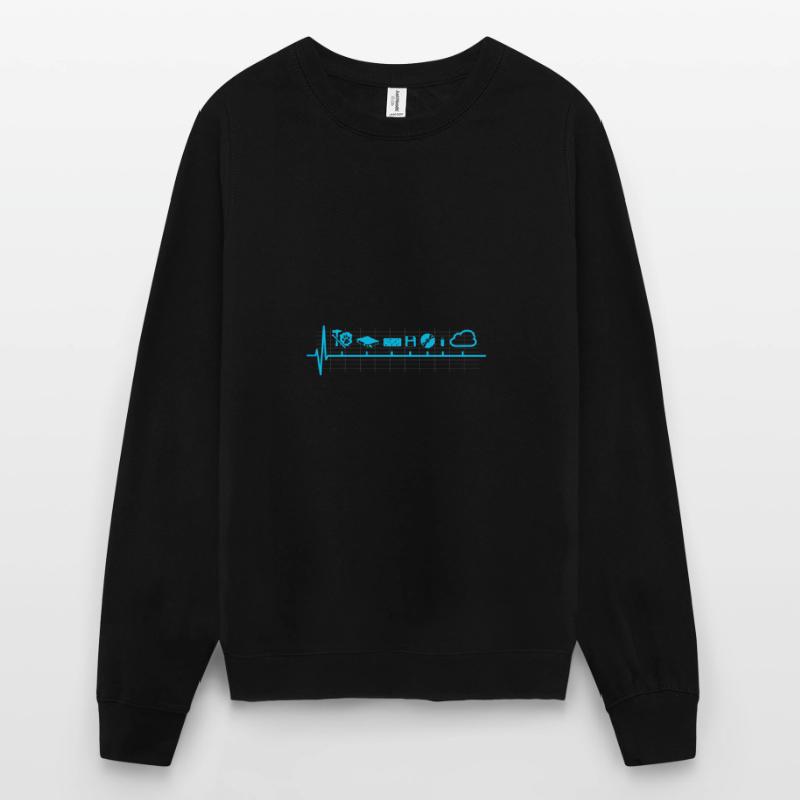 Datenträger Evolution Nerd Computer Unisex Pullover