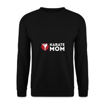 Karaté Maman Talentueuse Mère Poison - Sweat-shirt Unisexe - noir - Devant - Alina (178cm) & Michal (187cm)