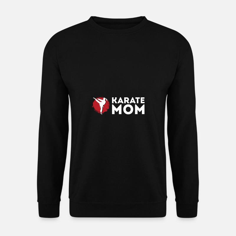 Karate Mama Talentierte Mutter Gift - Unisex Pullover - Schwarz