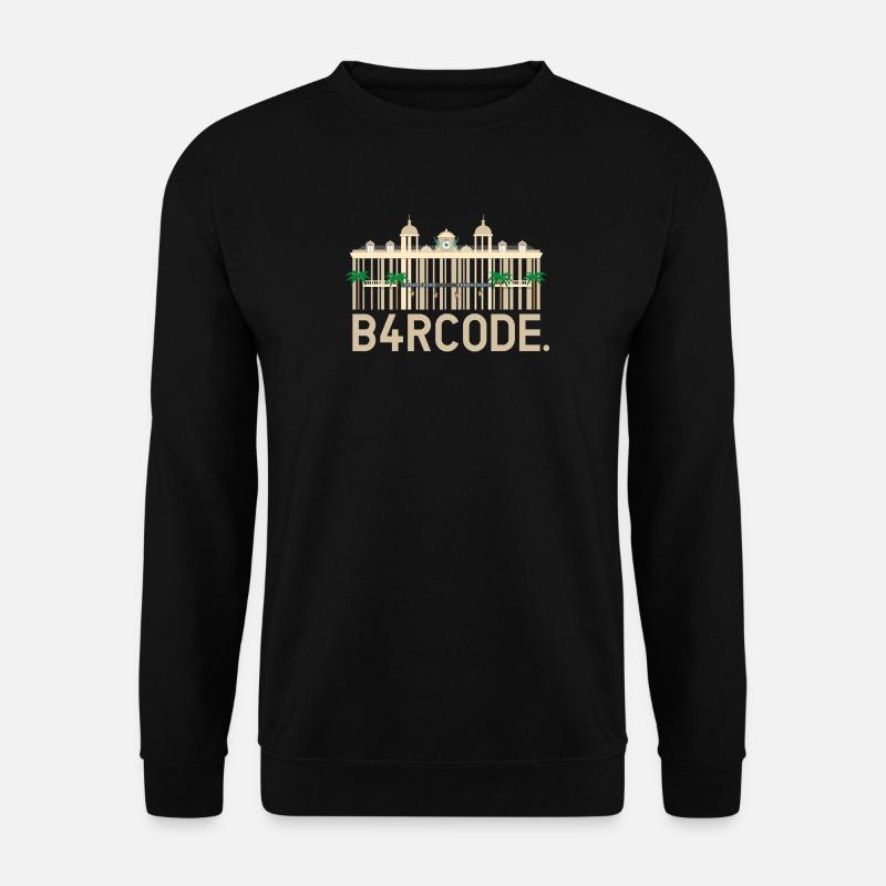 B4RCODE. Monaco - Unisex Pullover - Schwarz