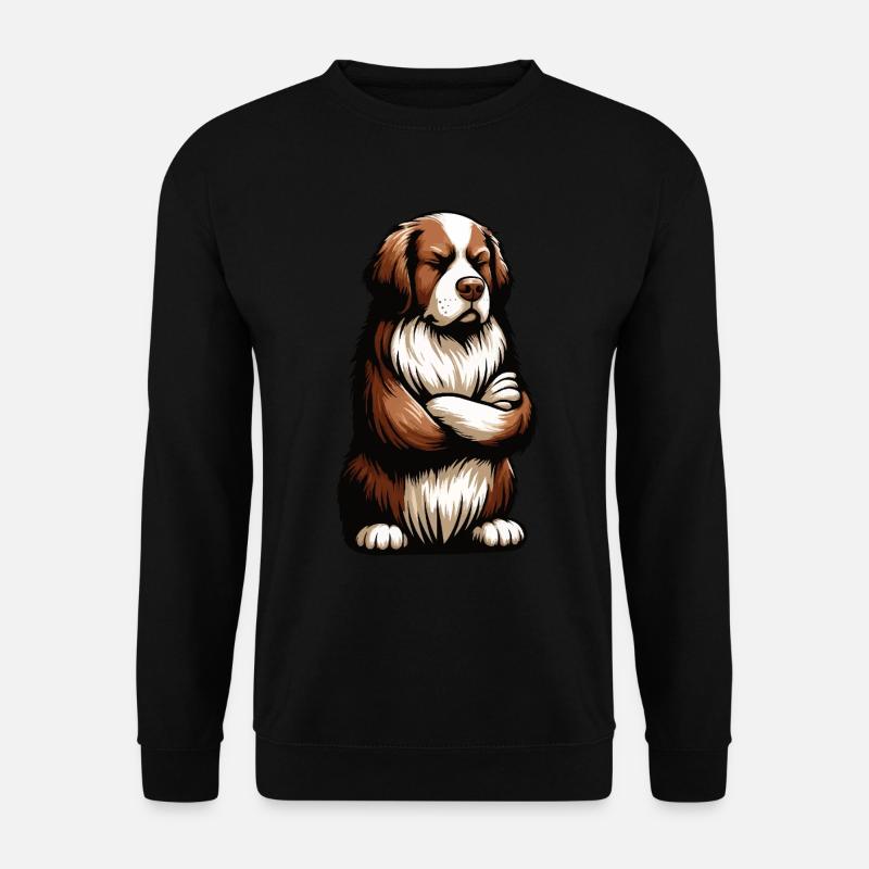 Bernhadiner Bernhardinerbesitzer Bernhardinerhund - Unisex Pullover - Schwarz