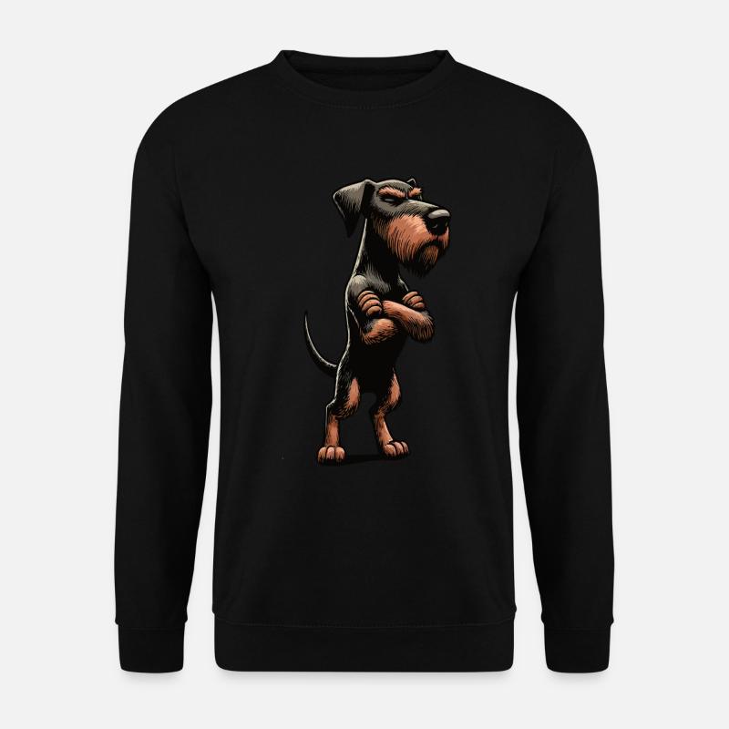 German Wirehaired German Wirehaired Owner - Unisex Sweatshirt - black