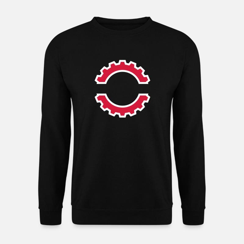 EBM Logo 5 (Vektor) - Unisex Pullover - Schwarz